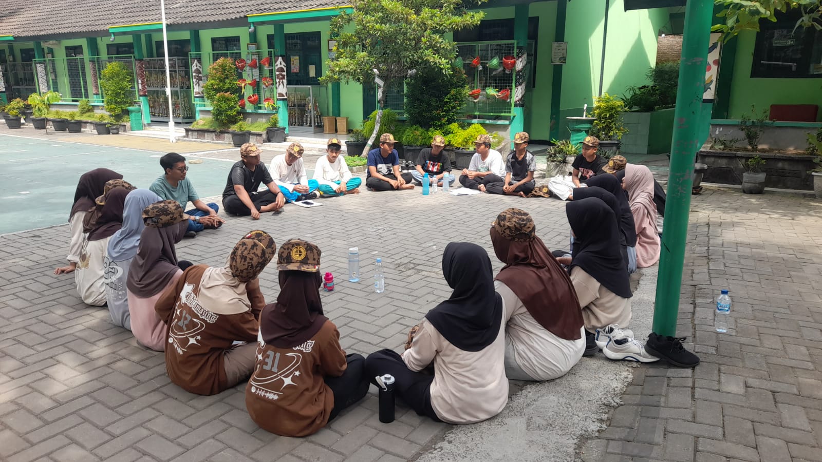 Persiapan LT II Semakin Mantap, Pramuka MTsN 9 Bantul Gelar Latihan Rutin